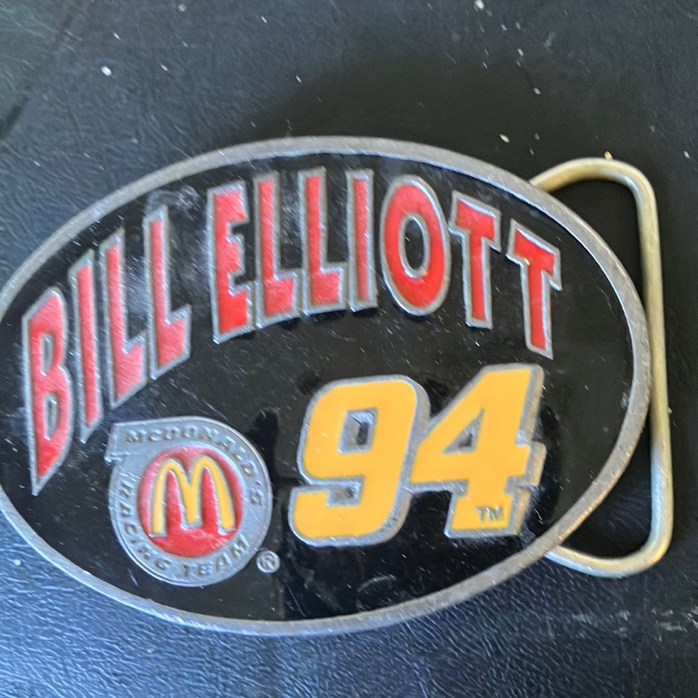 Bill elliott belt buckle